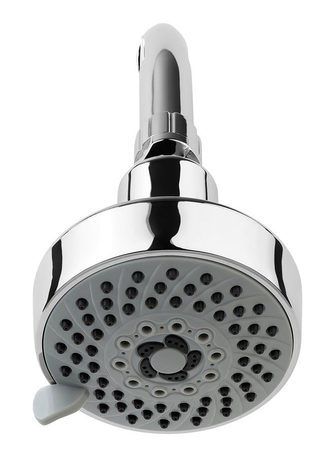 Orvos Overhead multi-function shower, 4x4 inches, HydroBloom, Chrome plated with high grade Korean ABS material from LG, head only, for high end luxury bathrooms - Image 1